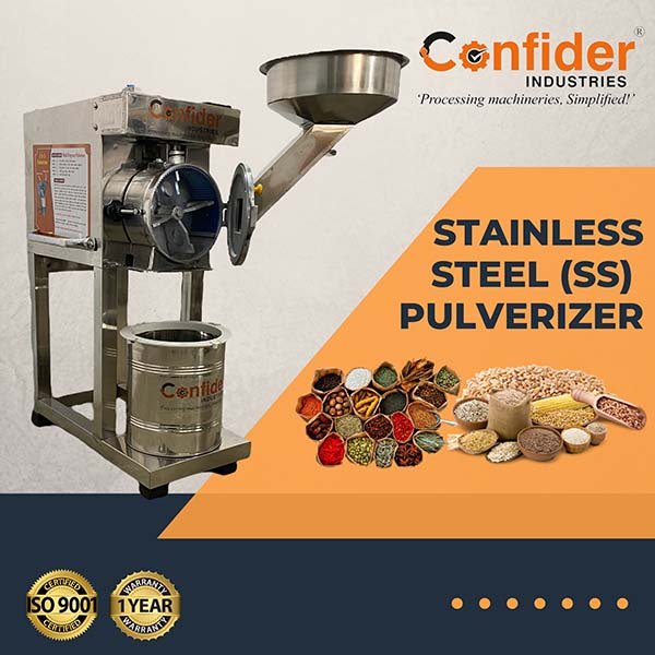 Grain and spice ss pulverizer – regular