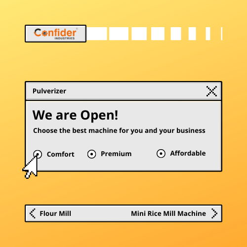 Customization Options In Pulverizer Machine