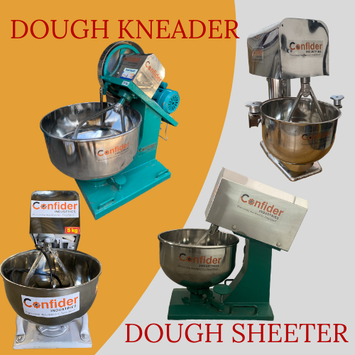Dough kneaders are useful to knead the flour in no time at home or restaurant