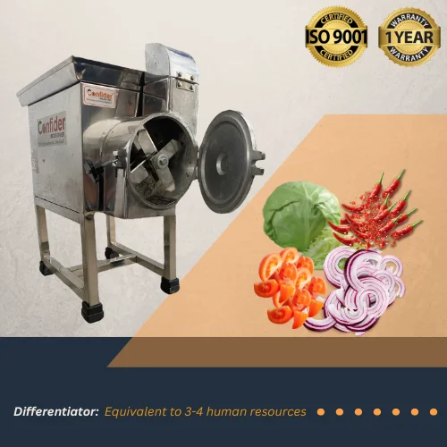 Extra Large Leafy Vegetable Cutter / Chopper Machine (1HP 1/2HP