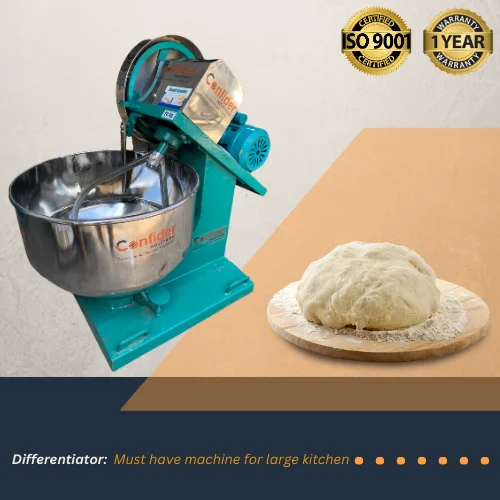 15 KG  BOWL Commercial Atta Kneader