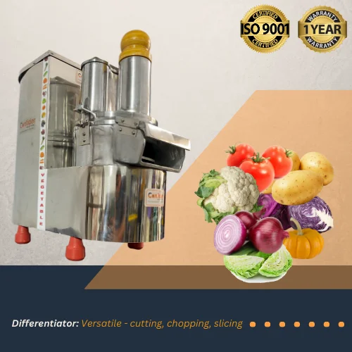 2 HP SS Vegetable Cutting Machine