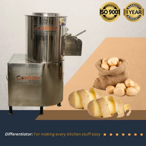 Industrial Potato Peeler, Commercial Automatic Potato Peeler